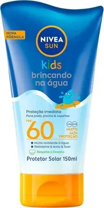 Nivea Sun Kids Brincando na Água (FPS 60)